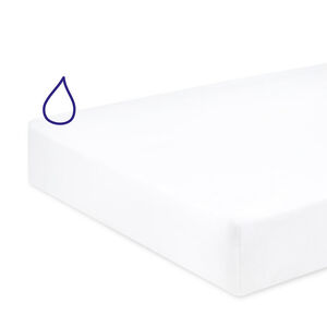 Protège matelas 70x140cm Blanc 