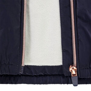 Coupe-vent à capuche effet satiné pour bébé fille 