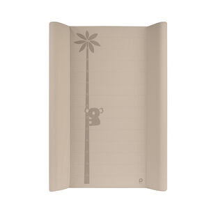 Verzachtende luiertafel met groeimeter Koala - Beige 