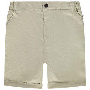 Bermuda van katoen met chino-snit voor babyjongen 