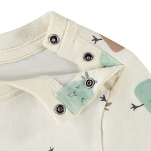 Lange mouwen T-shirt met print van plantachtige wezens voor jongen 