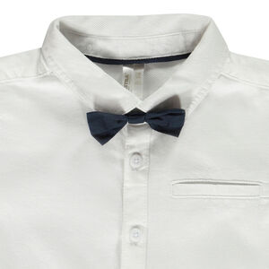 Chemise de cérémonie avec nœud papillon pour bébé garçon 