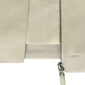 Perfecto esprit biker en simili cuir doublé pour bébé garçon 