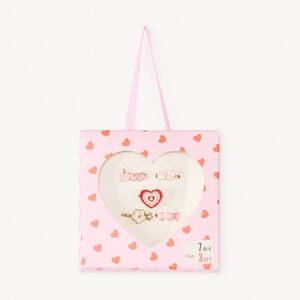 Set van 5 meisjesringen 