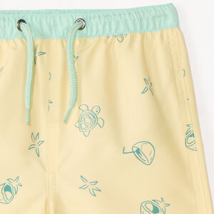 Zwemshort met een fantasieprint voor babyjongen 