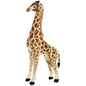 Peluche Girafe 135 cm - Brun/Jaune 