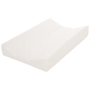 Matelas à langer effet matelassé 67 x 44 cm blanc 