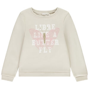Sweatshirt fleece voor meisjes 