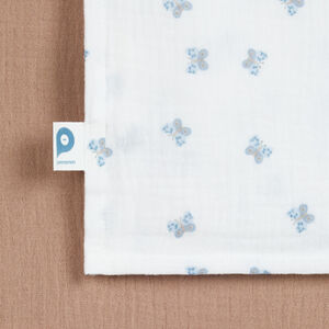 Set van 3 katoenen gaze luiers - Tiny Flowers 