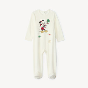 pyjama fluweel Mickey Disney voor babyjongens met verschillende sluitingen naargelang de leeftijd 