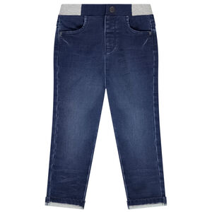 Jean à taille élastiquée pour bébé garçon 