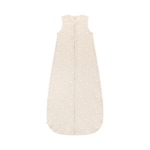 Gigoteuse TOG 0.5 van gaas met schapenprint 18-36M La Vie à la Ferme beige 