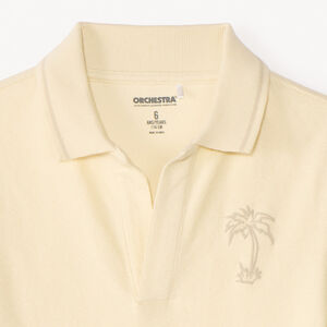 Korte mouwen polo met fantasieprints voor jongens 