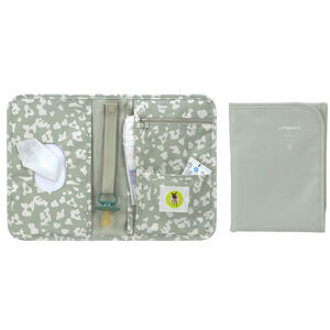 Pochette de change avec matelas à langer Leo Light Khaki 