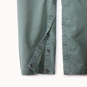 Lange tuinbroek met geribbeld effect en scooterborduursel voor babyjongens 