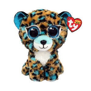 Peluche Beanie Boo's 15 cm Cobalt le léopard 