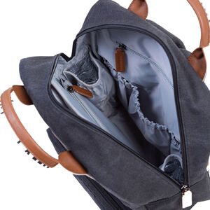 Family Club signature rugzak met zakje en waterdichte matras zwart 