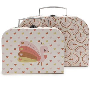 Valise de jeu - Soft Plumes - Lot de 2 Pc 