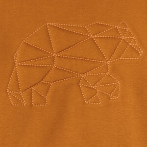 Sweatshirt in fleece met doorgestikt dierenpatroon voor jongens 