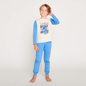 2-delige Stitch Disney pyjama voor jongens in jersey 