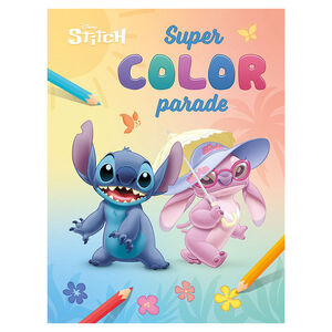 Livre NL Disney Stitch Super Color Parade +3A 