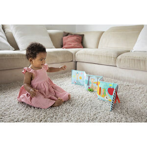 Opvouwbaar ontdekkingsboek voor babyzintuigen en motoriekontwikkeling 