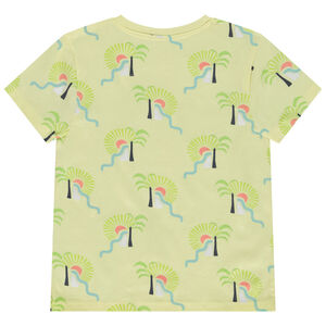 T-shirt manches courtes imprimé fantaisie arty garçon 