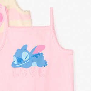 Set van 3 Disney Stitch gespelde rompers voor babymeisjes 