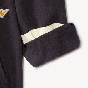 Sweatshirt fleece Cars Disney met kangoeroezak voor babyjongens 