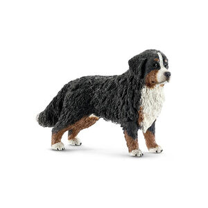 Figurine chienne Bouvier Bernois 