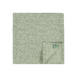 Langes tétra mousseline 55x55cm Daring Dino 3pcs 