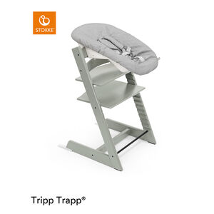Hoge stoel evoluerend Tripp Trapp groen ijs 