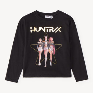 T-shirt manches longues fille HUNTR/X KPop Demon Hunters 