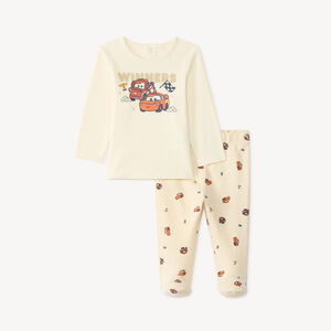 Set pyjama lang voor babyjongen Flash McQueen Disney-Pixar (verschillende afwerkingen afhankelijk van de leeftijd) 