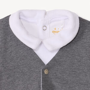 pyjama smoking 2-in-1 effect met jersey strikje voor babyjongens 