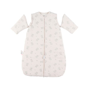 Gigoteuse évolutive 70cm TOG 2 en gaze imprimée vaches écru 