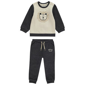 Joggingset met leeuwenpatroon voor babyjongens 