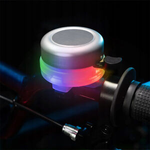 Fietsbel met verlichting BellBrightz Zilver 