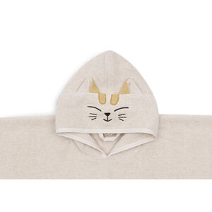 Badponcho in badstof Charlie de Kat 
