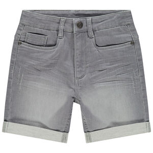 Bermuda en jean effet used 