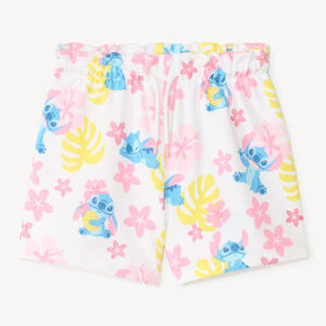 Korte geprinte Stitch Disney voor meisjes 
