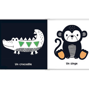 Boekje FR ' Les animaux de la jungle' - Vanaf 2 maanden -  