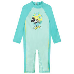 Combinaison style maillot de bain anti-UV print Mickey Disney pour bébé garçon , Orchestra