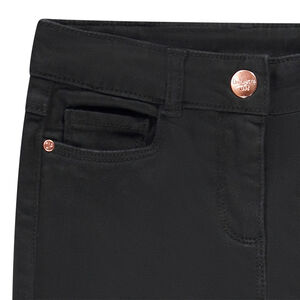 Pantalon en twill uni fille 