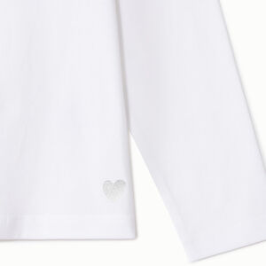 Set van 3 effen lange mouwen t-shirts voor meisjes 