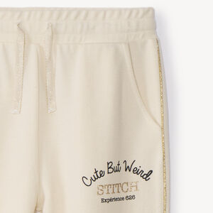 Jogging molleton printé Stitch Disney pour fille 