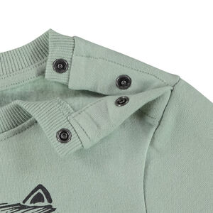 Jogging set van 2 delen met vosprint voor baby jongen 