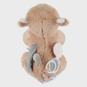 Knuffel activiteiten & ontwikkeling Koe Fluffy Beige 
