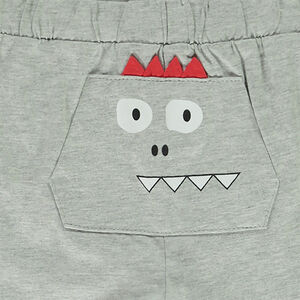 Lot de 2 bermudas fantaisie pour bébé garçon 