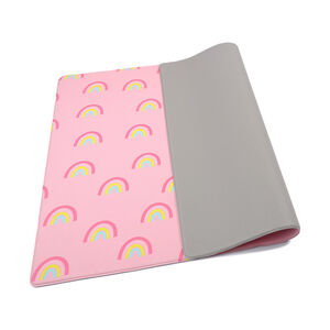 Tapis de jeu 100X140cm Pink rainbows 